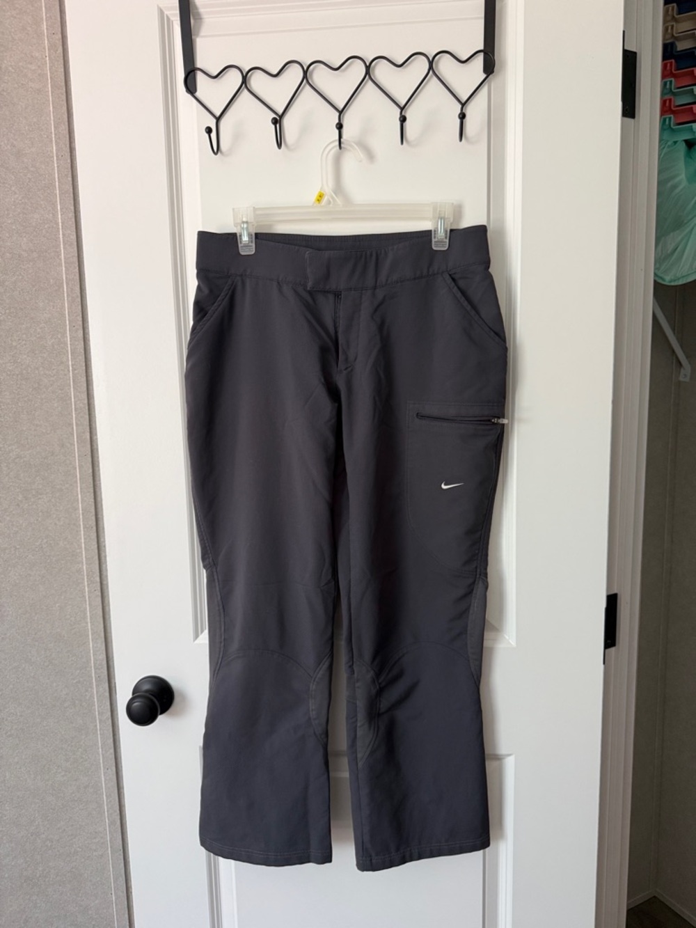 Nike Dark Gray Performance Pants with Zip Pocket